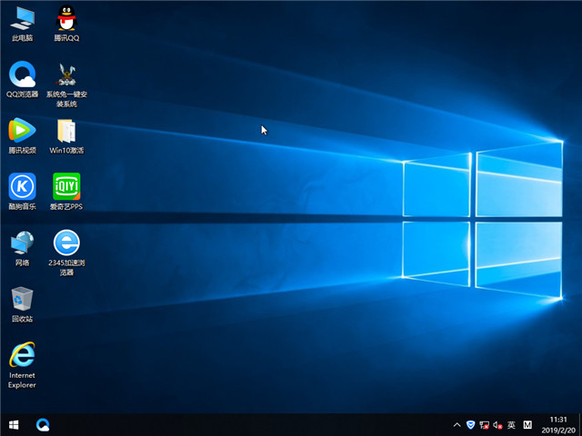 深度系统 Win10 x64(1803专业版)v2019.03