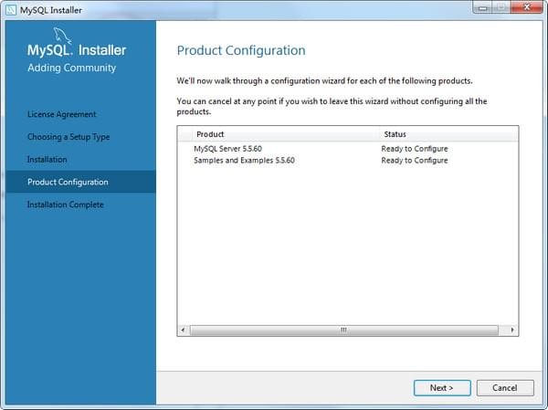 MysQL5.5