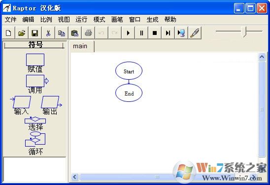Raptor破解版_Raptor(程序语言算法编程工具)v4.0.5.0003汉化版
