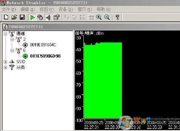 netstumbler下载_netstumbler v0.4汉化版(免费无线接入点扫描)