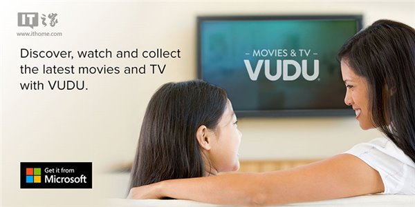 《VUDU》Win10 UWP版登陆Xbox One：支持4K视频串流