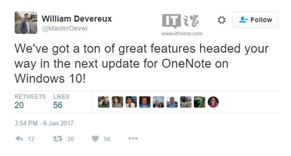 Win10版《OneNote》即将大更新：全新清爽UI、隐藏笔记预览