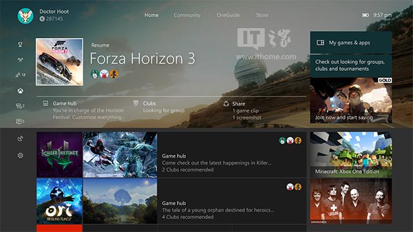 首个Xbox One预览版Win10创造者更新内容大全