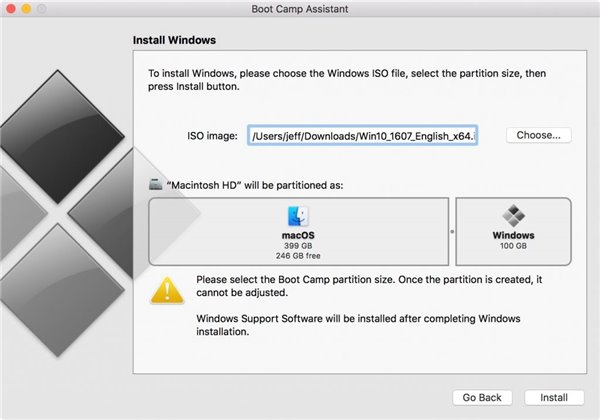 教程：如何使用Mac的Boot Camp安装升级Win10