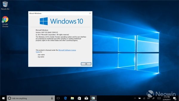 Win10创造者更新15042快速预览版更新内容大全
