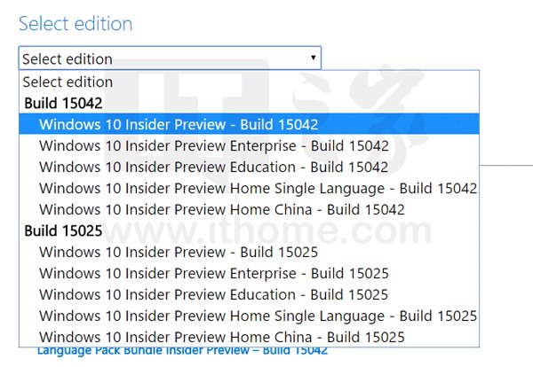 Win10创造者更新15042预览版微软官方ISO镜像下载