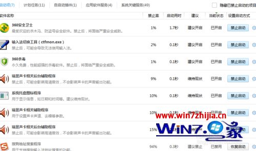 Windows7系统禁止鲁大师开机启动的方法