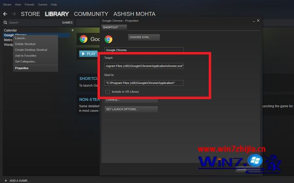Win10系统中怎么将Store游戏应用添加到Steam