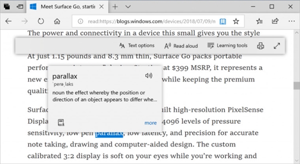 Windows 10新版17713发布：Edge为阅读优化、记事本更易用