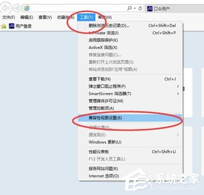 Win10系统IE11设置兼容性视图的具体操作方法